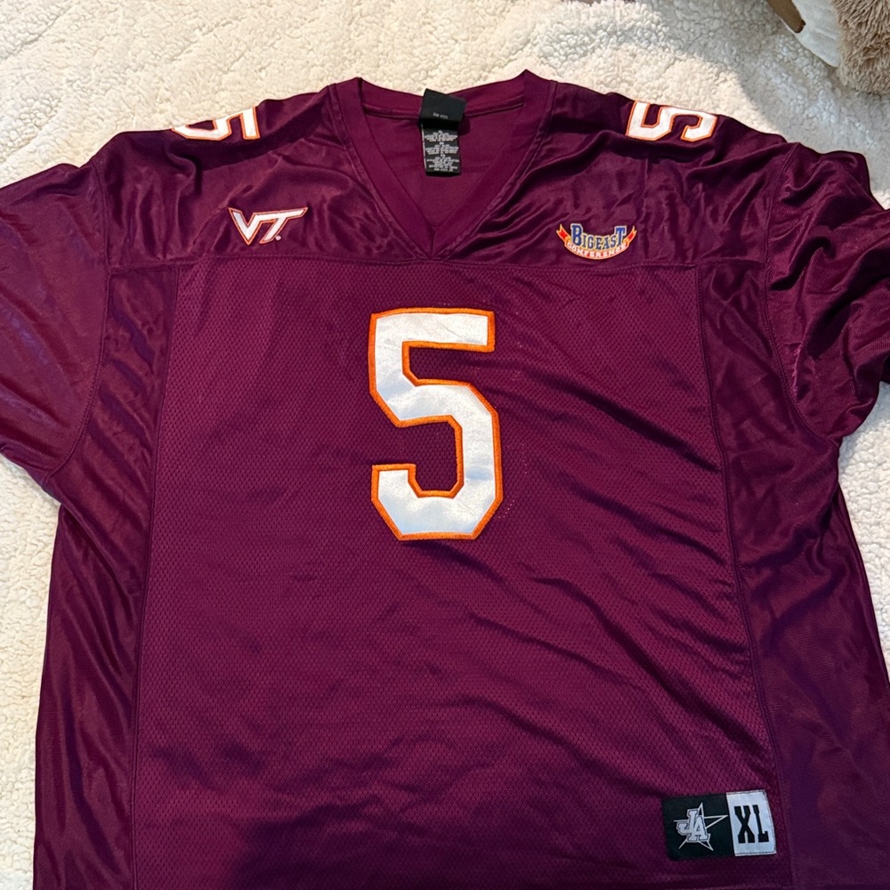 Virginia Tech #5 Football Jersey XL